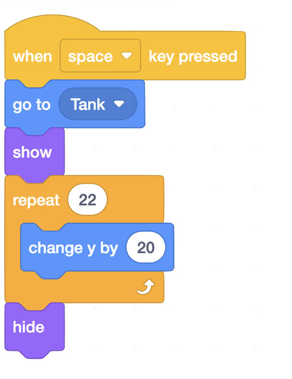 Lasers Scratch code