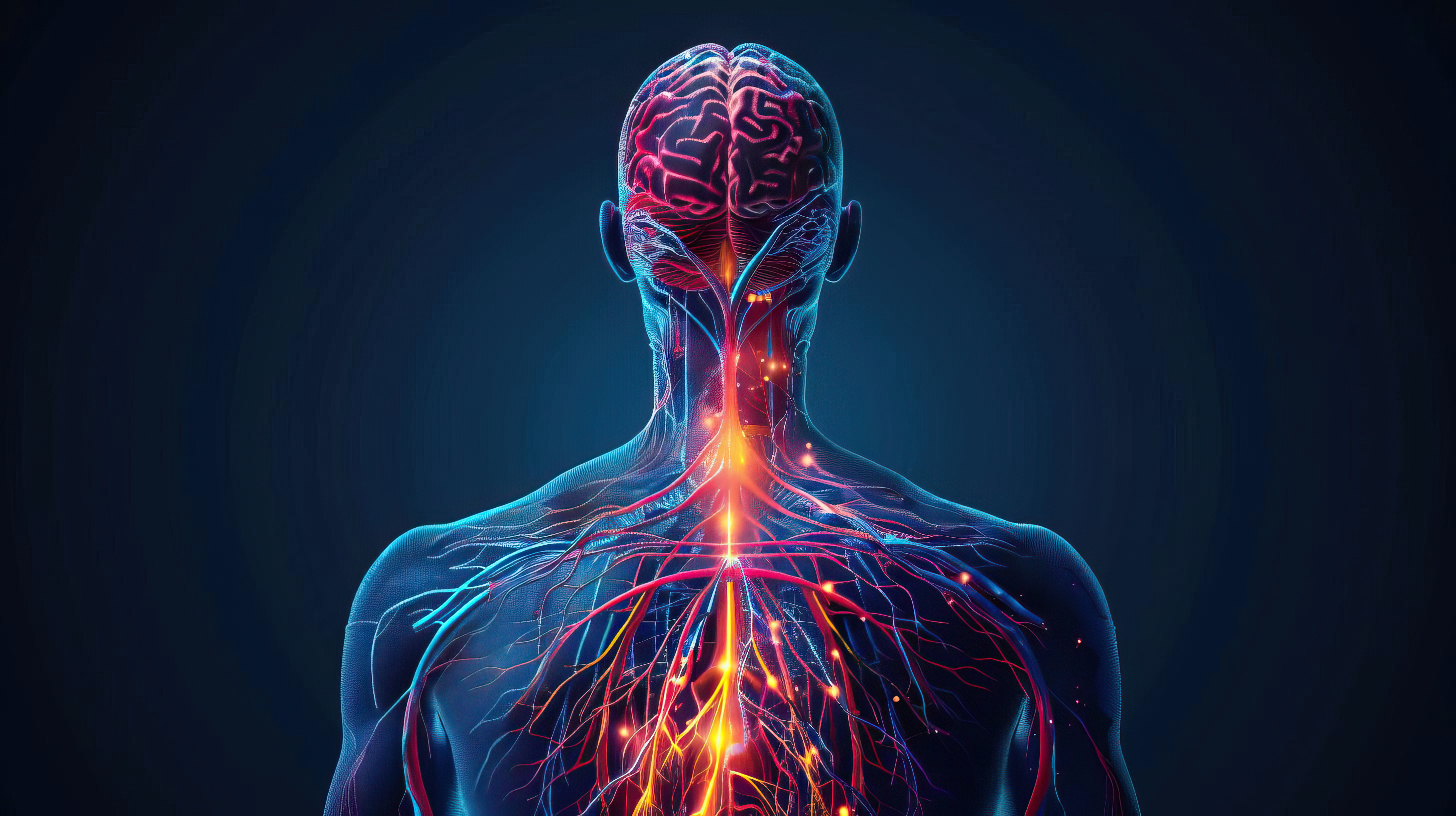 The human central nervous system